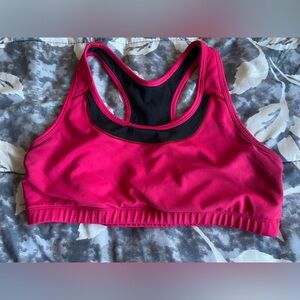 New Balance Used Pink Sports Bra - Size L